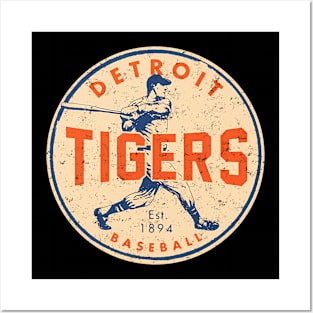 Old Detroit Tigers 3 By Buck Posters and Art